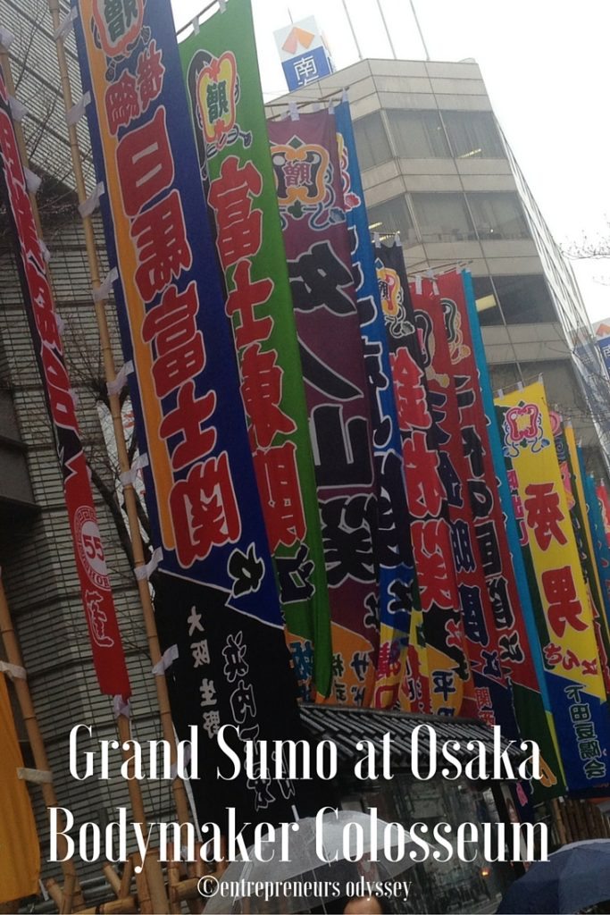 Grand Sumo at Osaka Bodymaker Colosseum