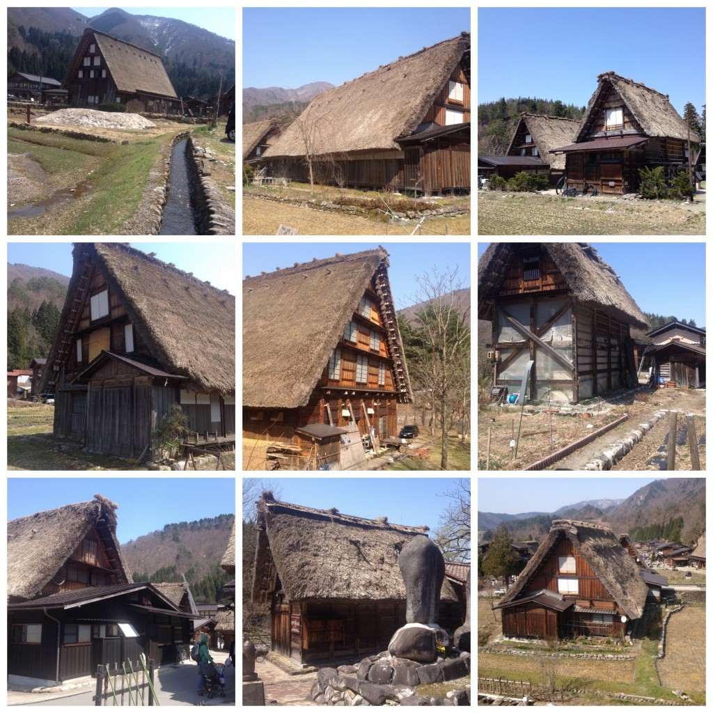 Images of Gassho Houses in Shirakawago 