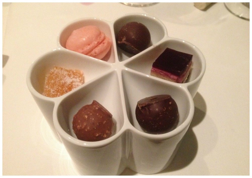 Petite fours in Olympic on Celebrity Millennium