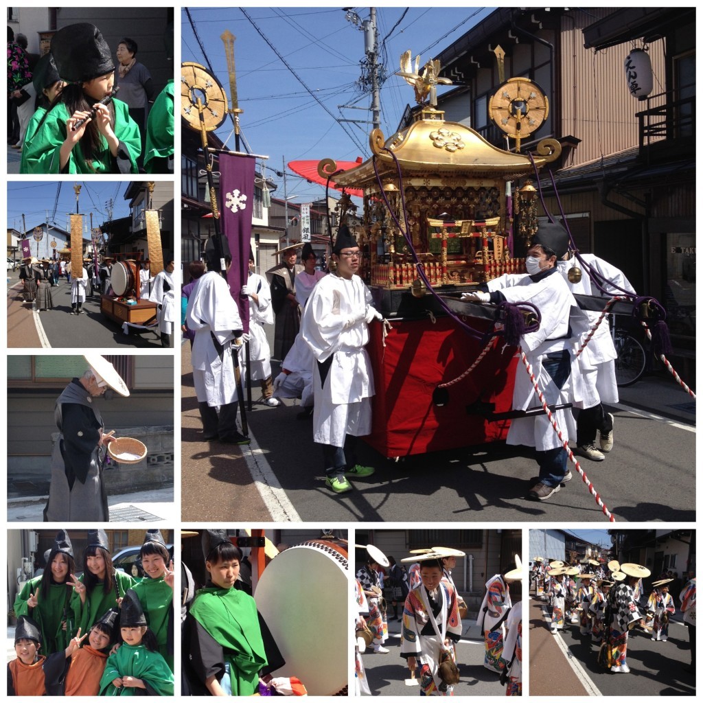 Takayama festival on the second day, 15 April