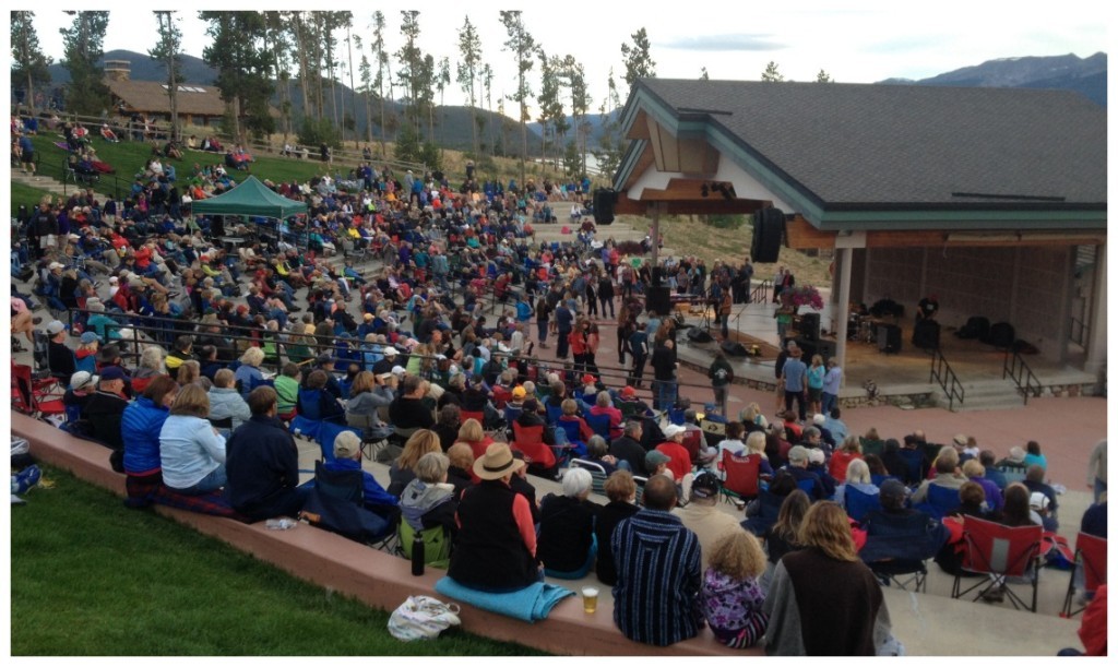 Live music every Friday durring summer at Dillon amphitheatre 