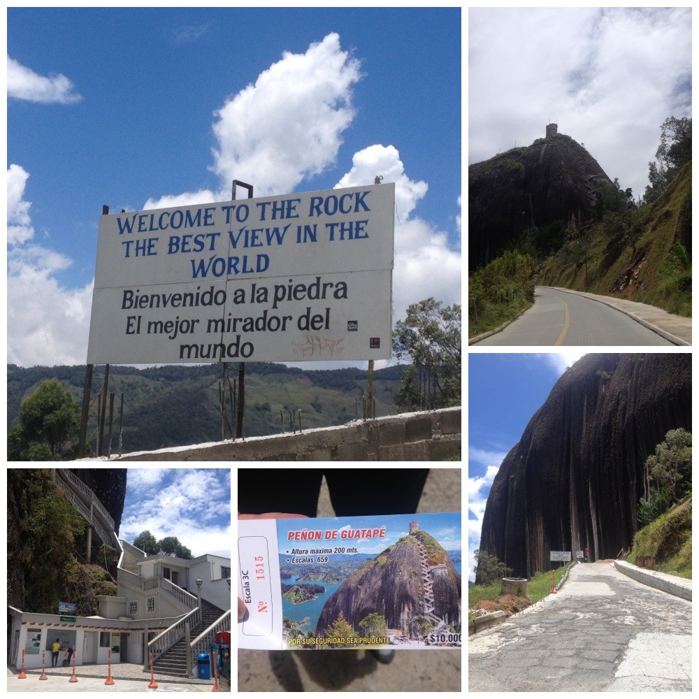 The Rock El Peñol Guatape