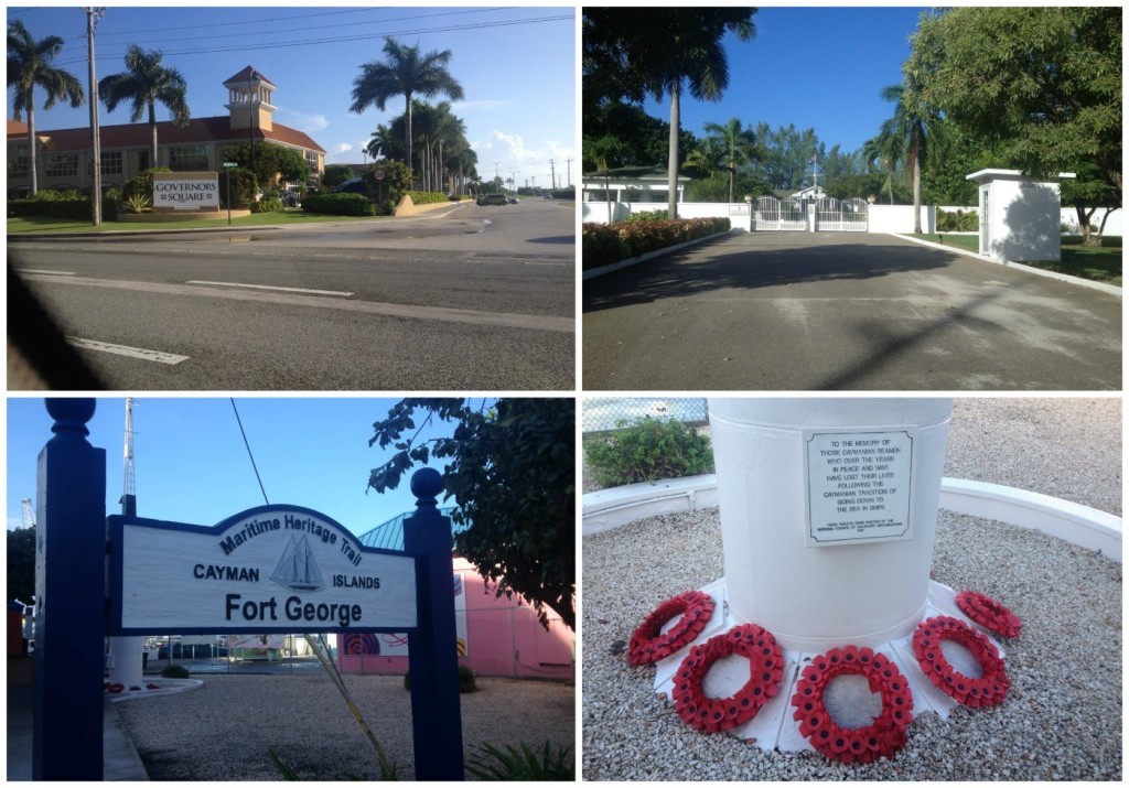 Fort George and Government House on Cayman Islands