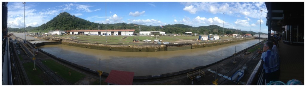 Panorama Panama Canal 