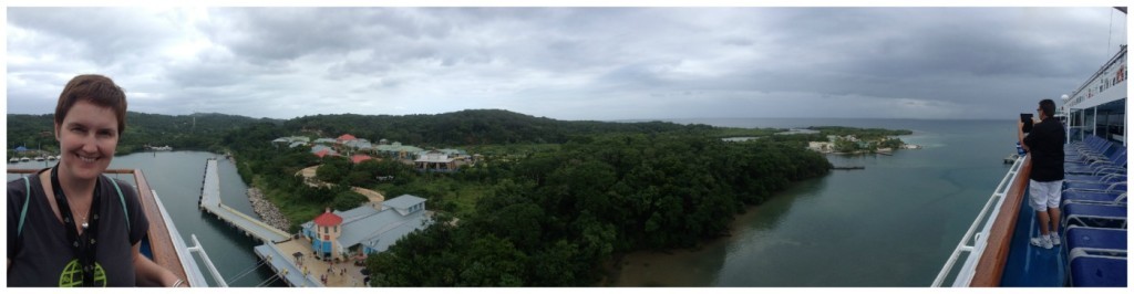 Panorama Roatan in Honduras 