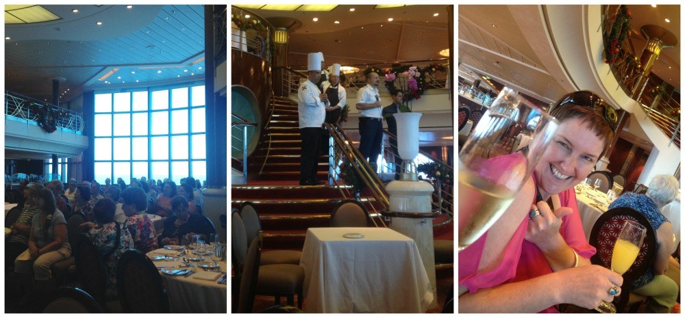 The Celebrity Infinity Gally tour with F&B Director Zafer Colak 