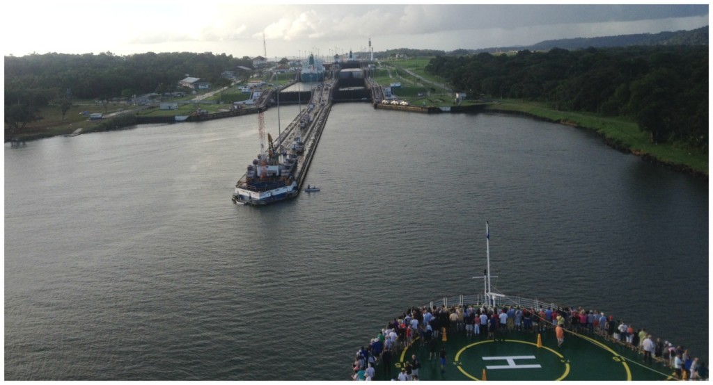 The Panama Canal Gatun Lock