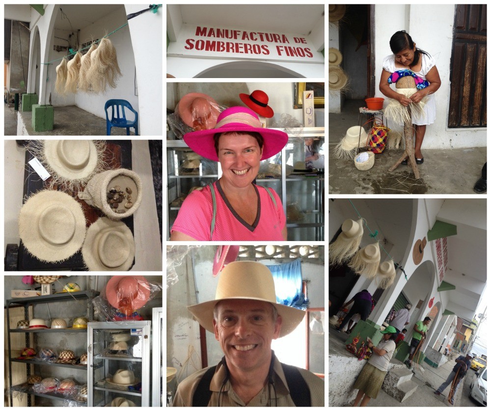 The Montecristi hat (Panama hat) 