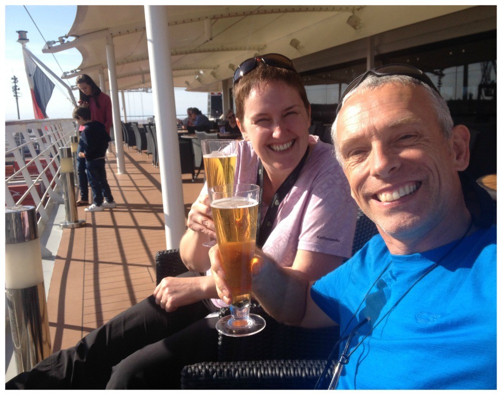 Cheers from MSC Magnifica in Buenos Aires