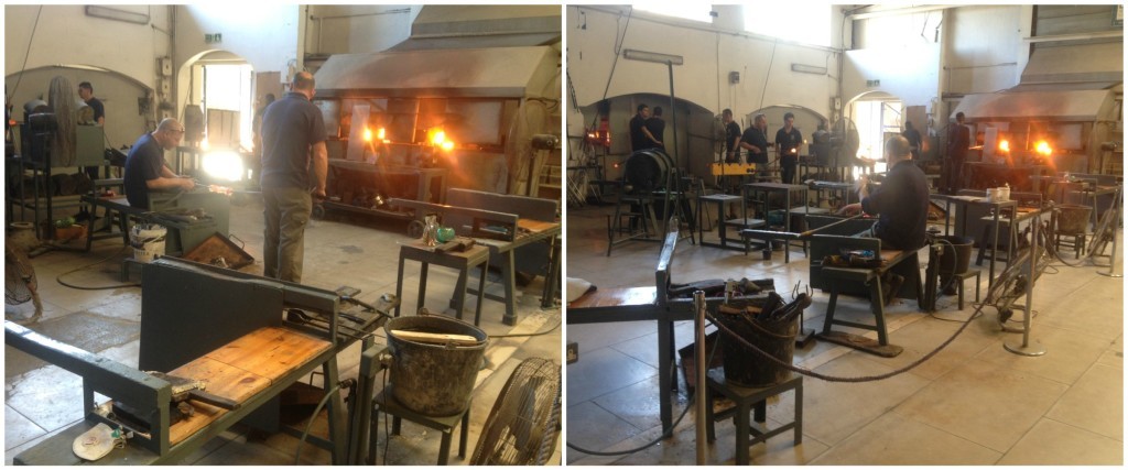 Inside the Morano glass factory Malta