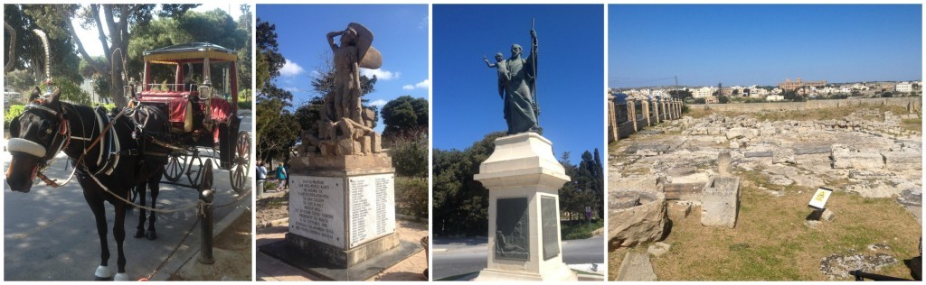 Mdina images with ruins