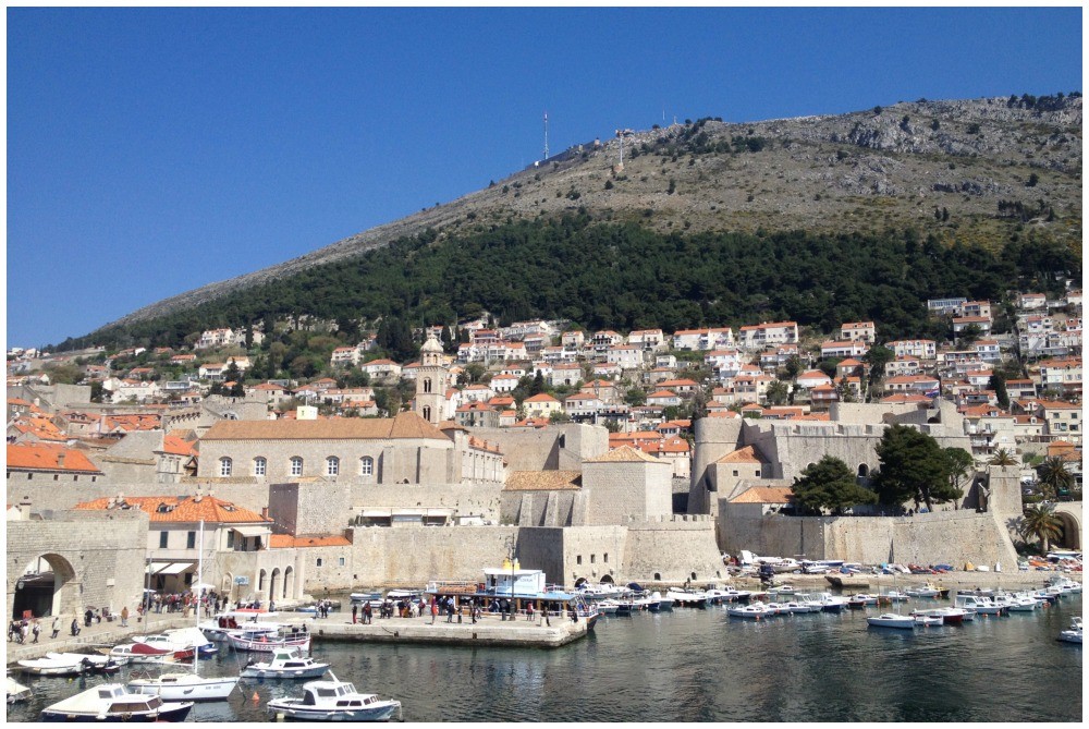 Old Port in Dubrovnik Croatia