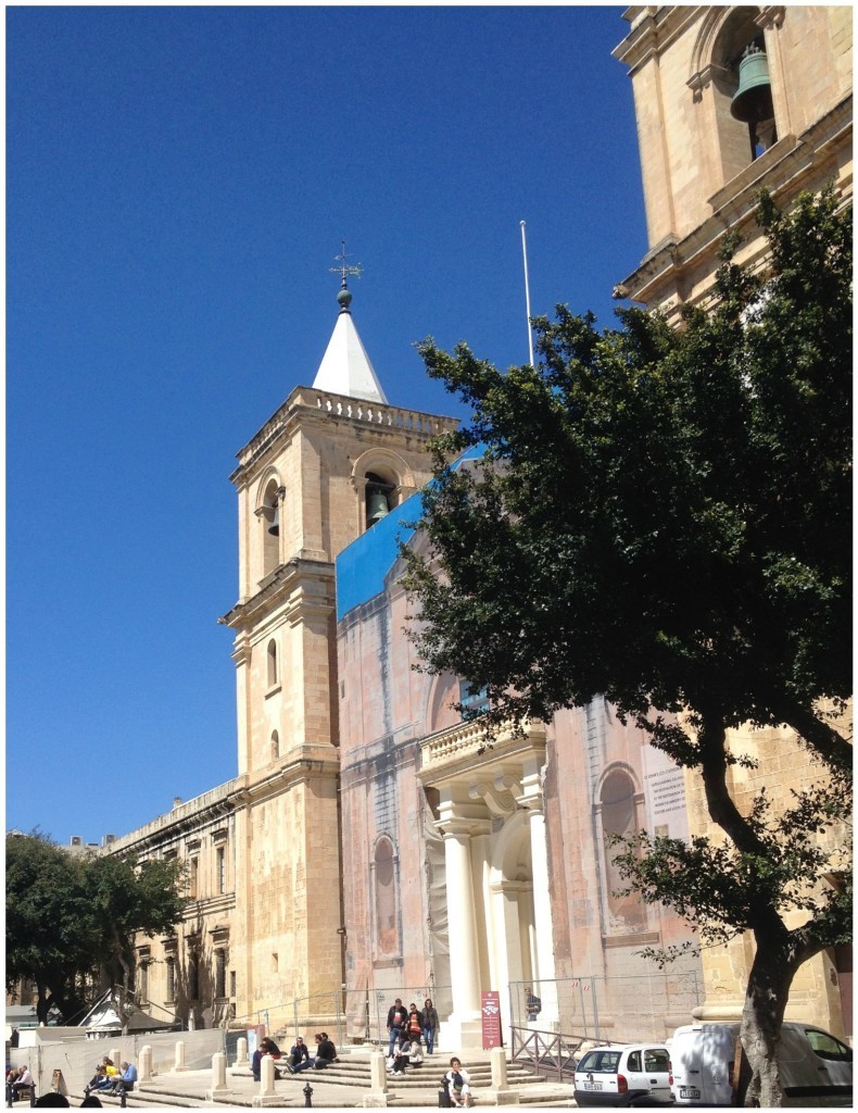 St. John's Co-Cathedral from the outside