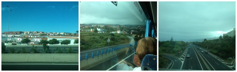 The tour by bus in Tenerife 2015