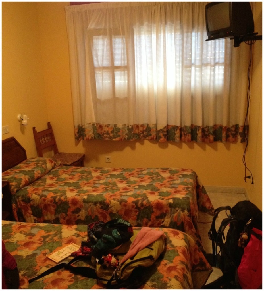 Our basic room at the Hotel San Paio