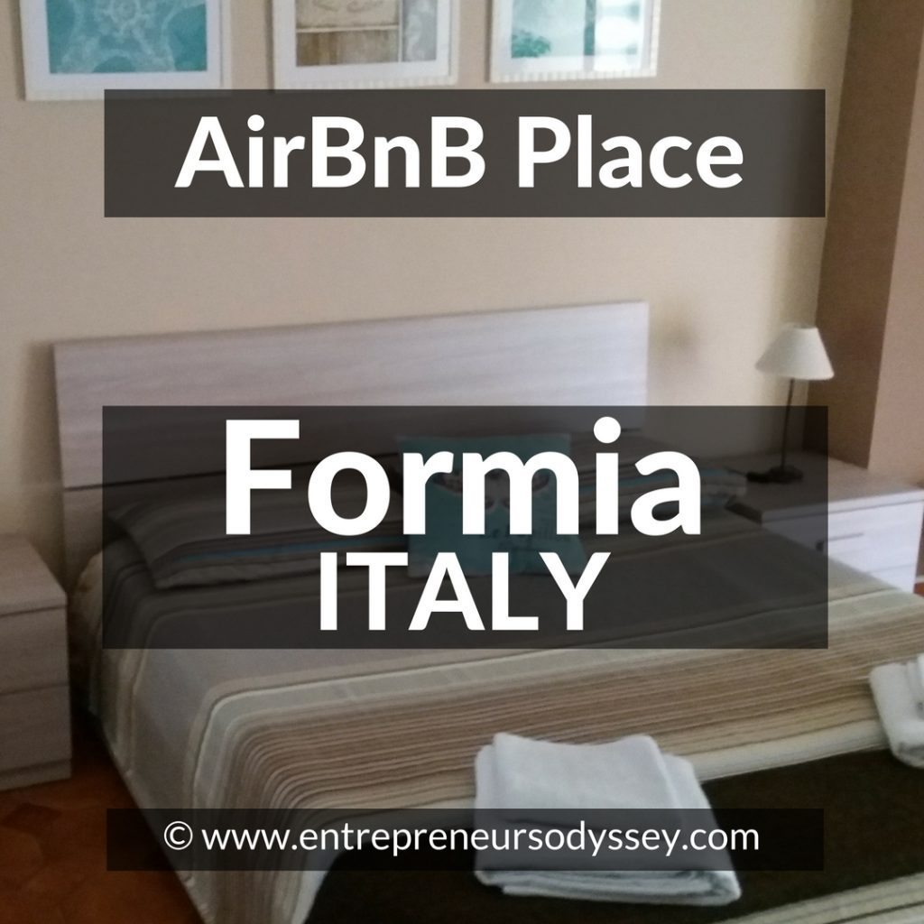AirBnB in Formia, Italy