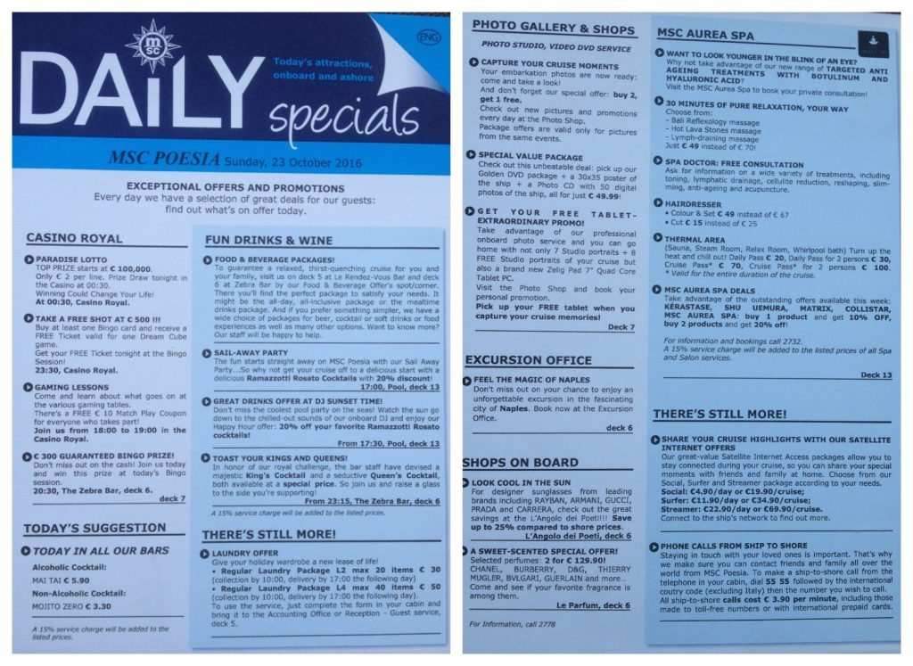 The daily special paper