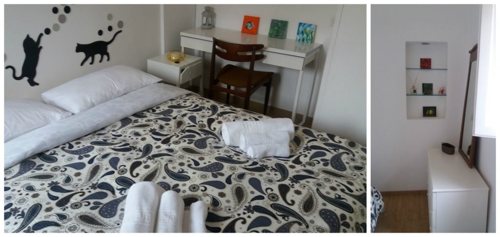 AirBnB in Rome, Bedroom