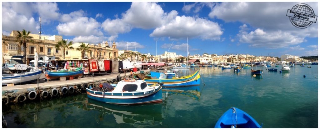 Marsaxlokk in Malta