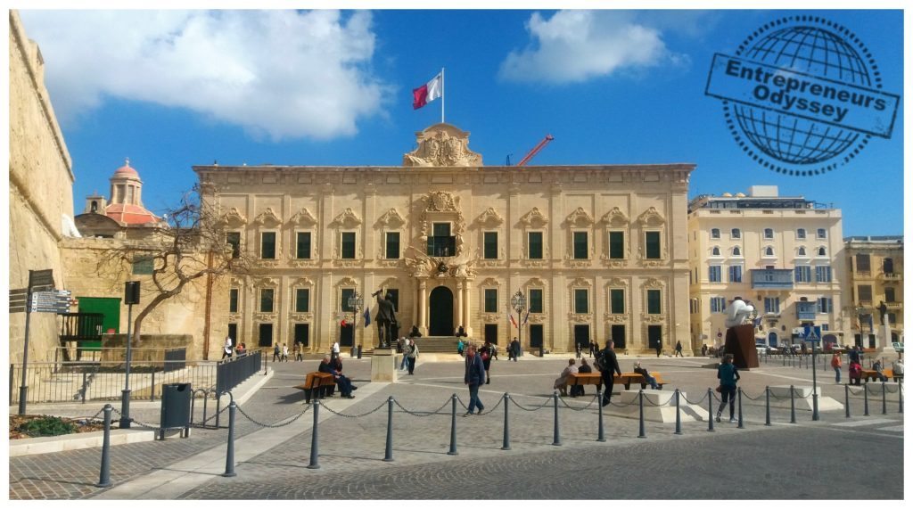 Auberge de Castille - Il-Berġa ta' Kastilja, Valletta