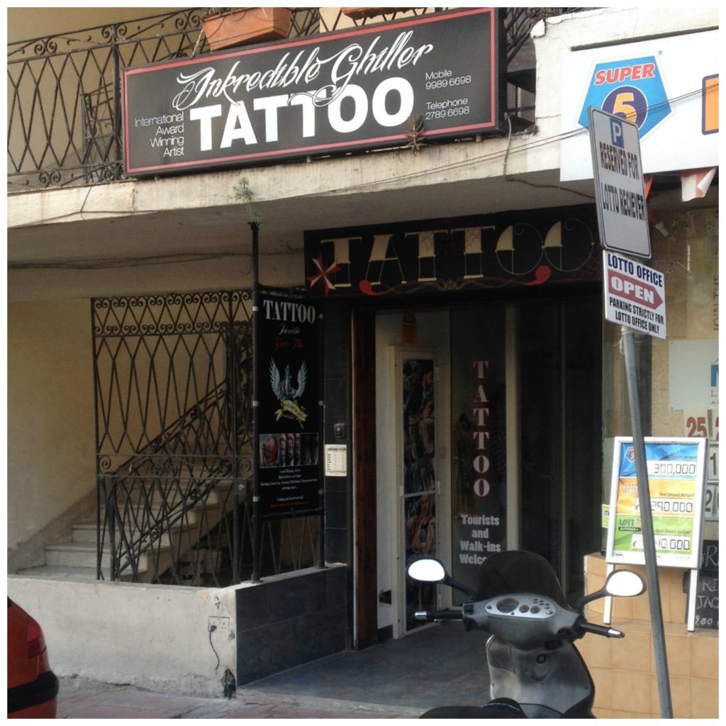 Inkreadible Ghiller Tattoo in Bugibba Malta