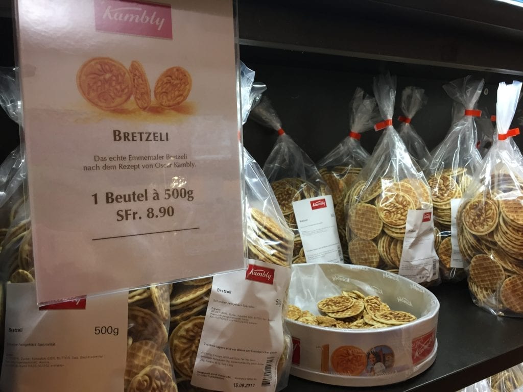 Kambly Bretzeli biscuit