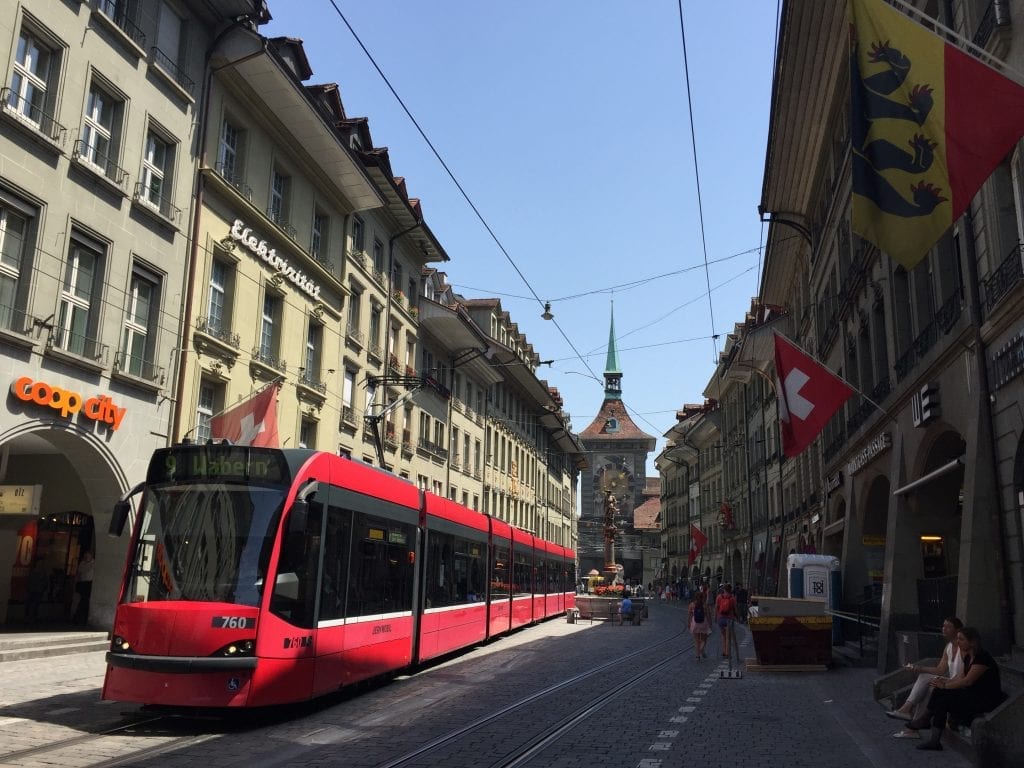Bern Tram & Zytglogge 