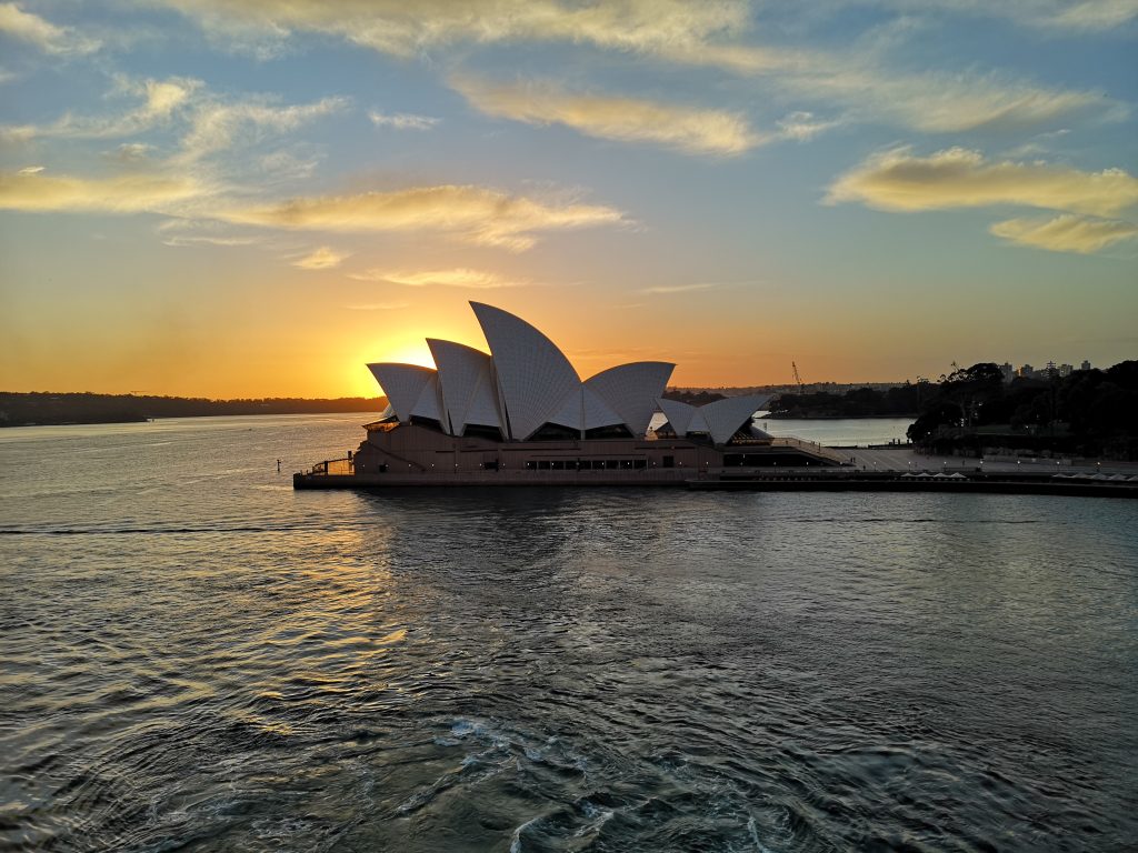 Sydney Opera House at sunrise 